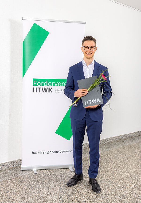 Preis des Fördervereins der HTWK Preisträger Felix Hermann