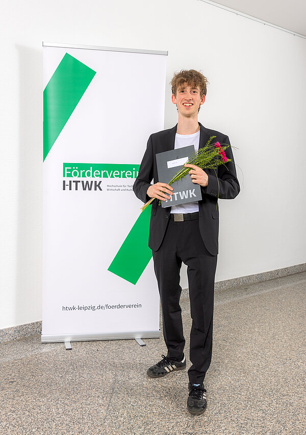 Preis des Fördervereins der HTWK Preisträger David Atteln