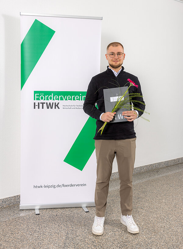 Preis des Fördervereins der HTWK Preisträger Jan Hoferichter